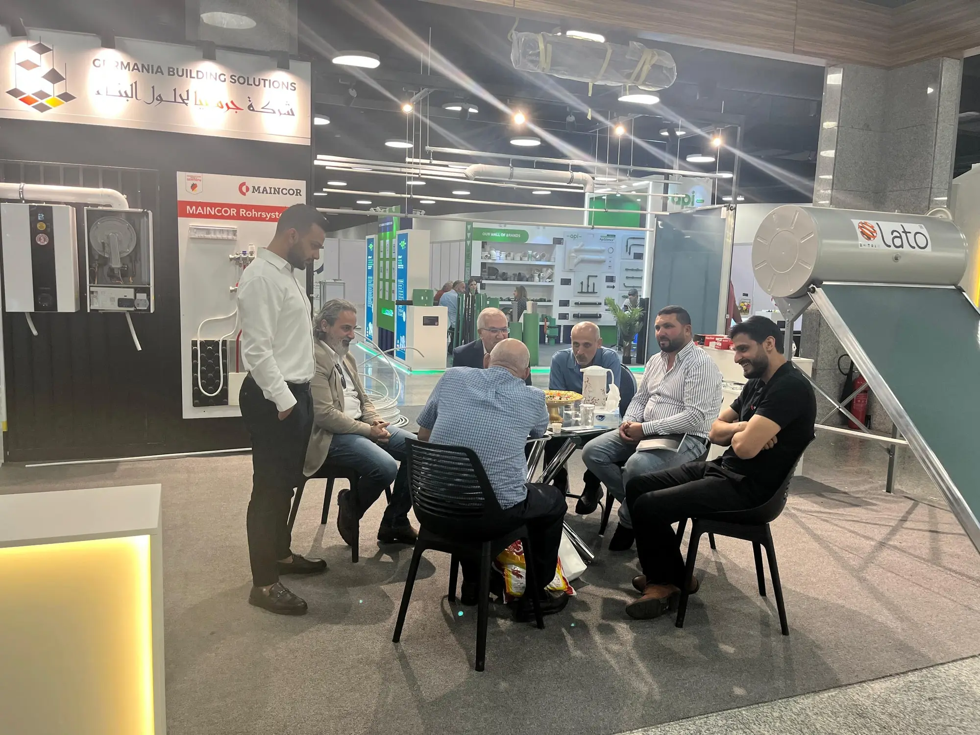 Germania Building Solutions at the Interbuild 2025 exhibition in Amman